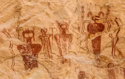 Sego Canyon Anthropomorphs - unknown b.c.