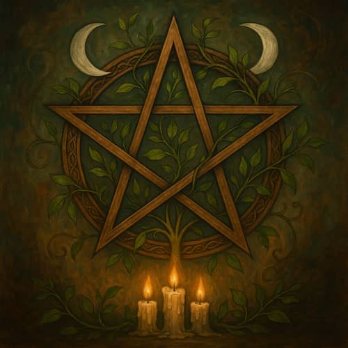wiccan pentagram